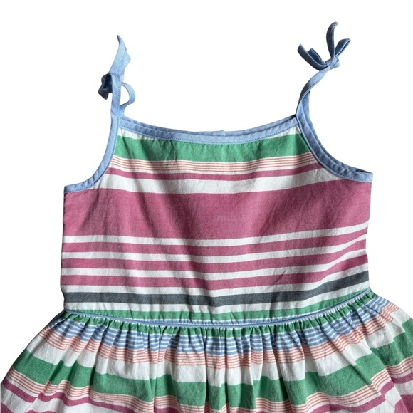 Ralph Lauren Multicolor Striped Dress with Bloomers - Picture 7 of 9